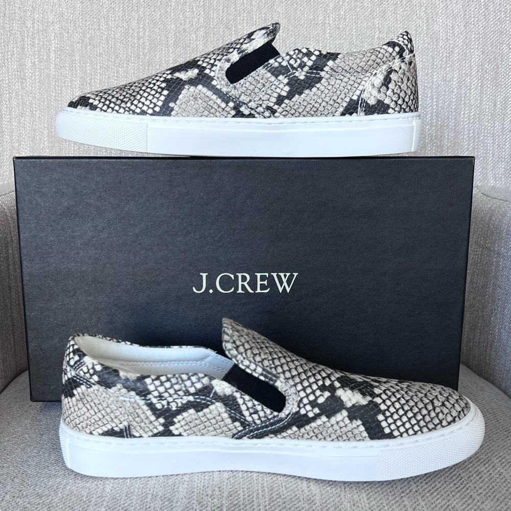 🆕 NWT J. Crew Slip-on Sneakers